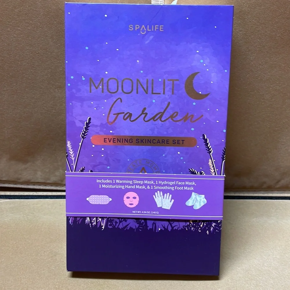 Moonlit Garden evening skin care set